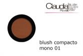 Blush compacto mono 01